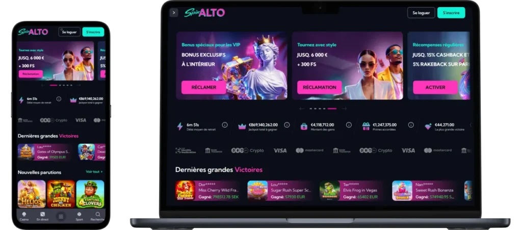spinalto dekstop mobile